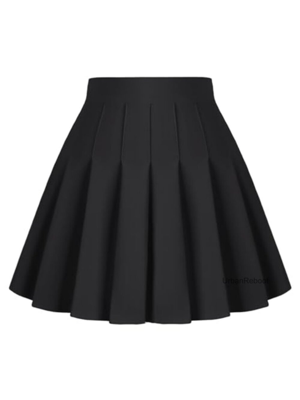 Mini Pleated Skater Skirt High Waist Tennis Cheerleader Uniform Skirt